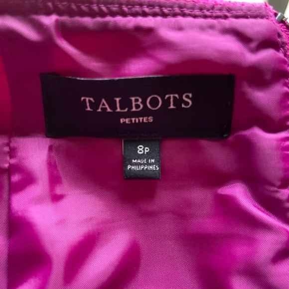 Talbots Magenta Wool Blend Skirt. - Picture 4 of 5